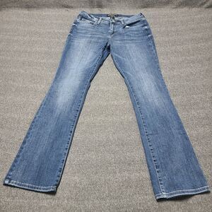 Permanent Womens Jeans 6 Blue Slim Bootcut Denim Pants‎ Western Festival